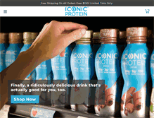 Tablet Screenshot of drinkiconic.com